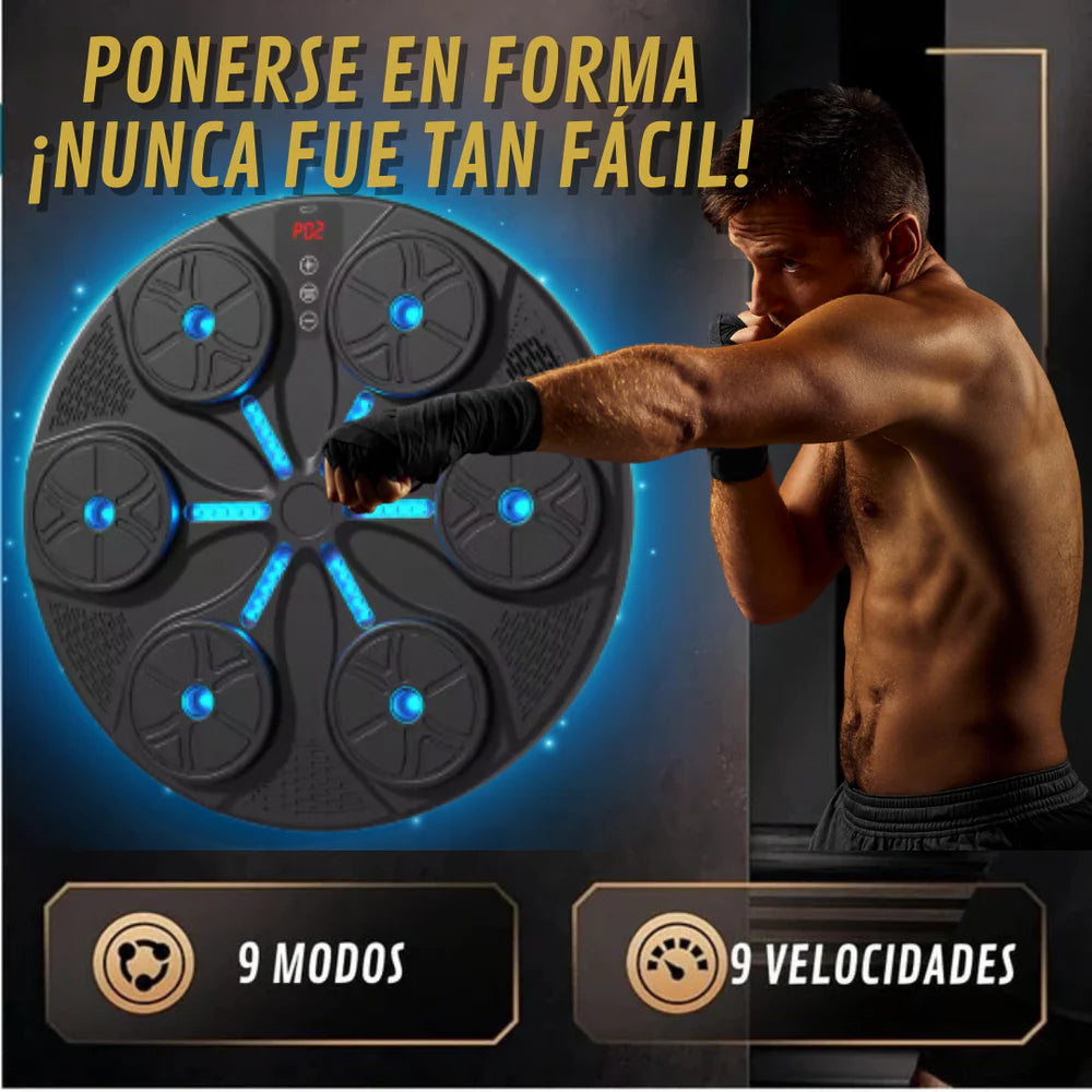 BoxVibe Elite - Máquina de Boxeo Musical